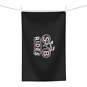 Black Logo Towel